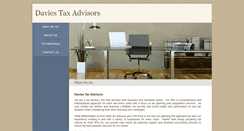 Desktop Screenshot of chrisdaviescpa.com